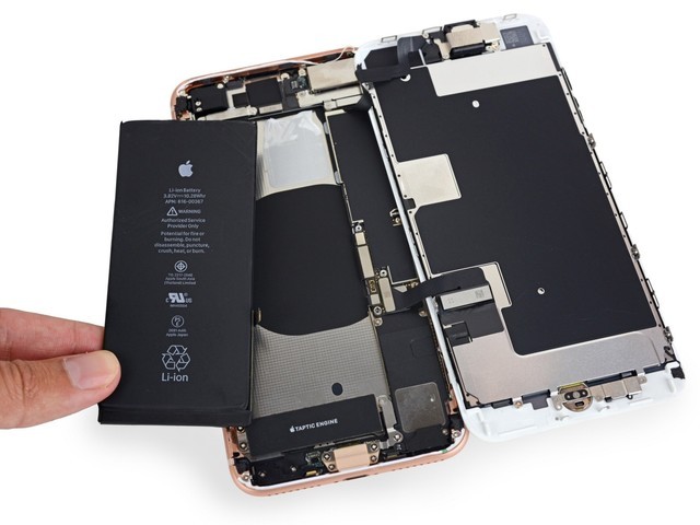 iPhone8 Plus拆机图赏 15张图看苹果Plus做工与拆机