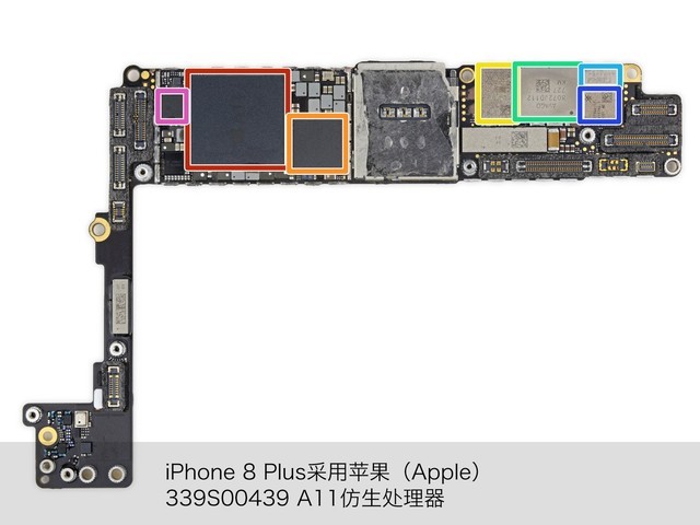 iPhone8 Plus拆机图赏 15张图看苹果Plus做工与拆机