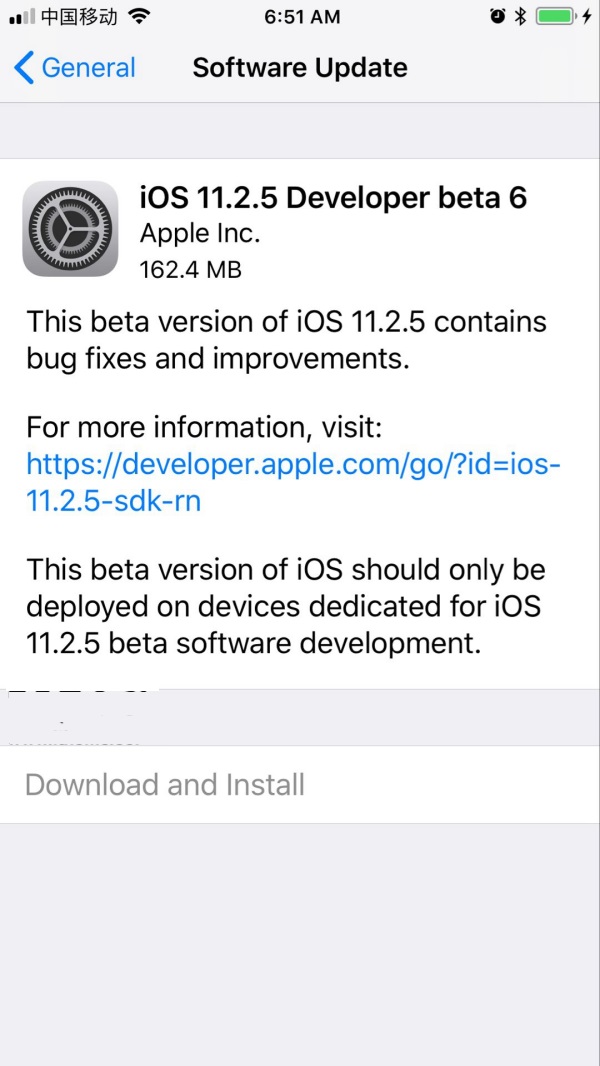iOS11.2.5 beta6怎么升级 iOS11.2.5 beta6更新升级攻略