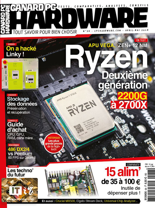 AMD Ryzen 7 2700X处理器真身现身