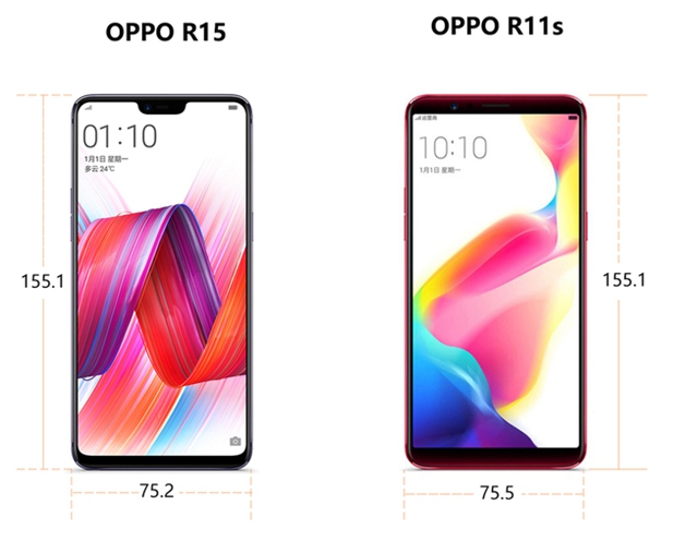OPPO R15和OPPO R11s哪个好 OPPO R15和R11s区别对比