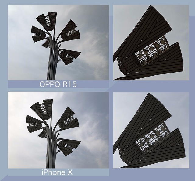 OPPO R15和iPhone X拍照样张对比 看看拍照哪个好？