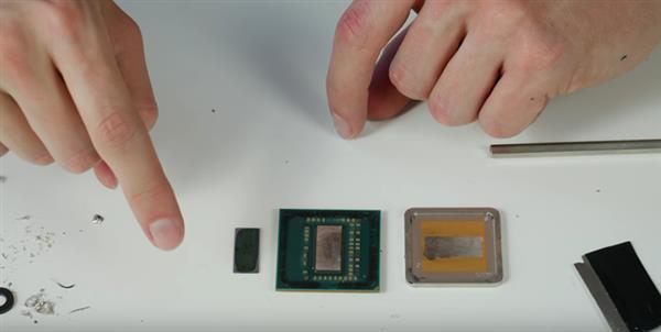 AMD Ryzen 5 2600开盖：钎焊够良心、改液金意义不大