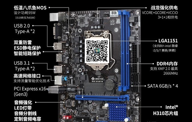 H310配什么CPU？H310和H110的区别是什么？