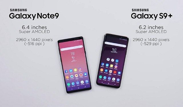 三星Note9和S9+哪个好？三星Note9和S9+区别对比