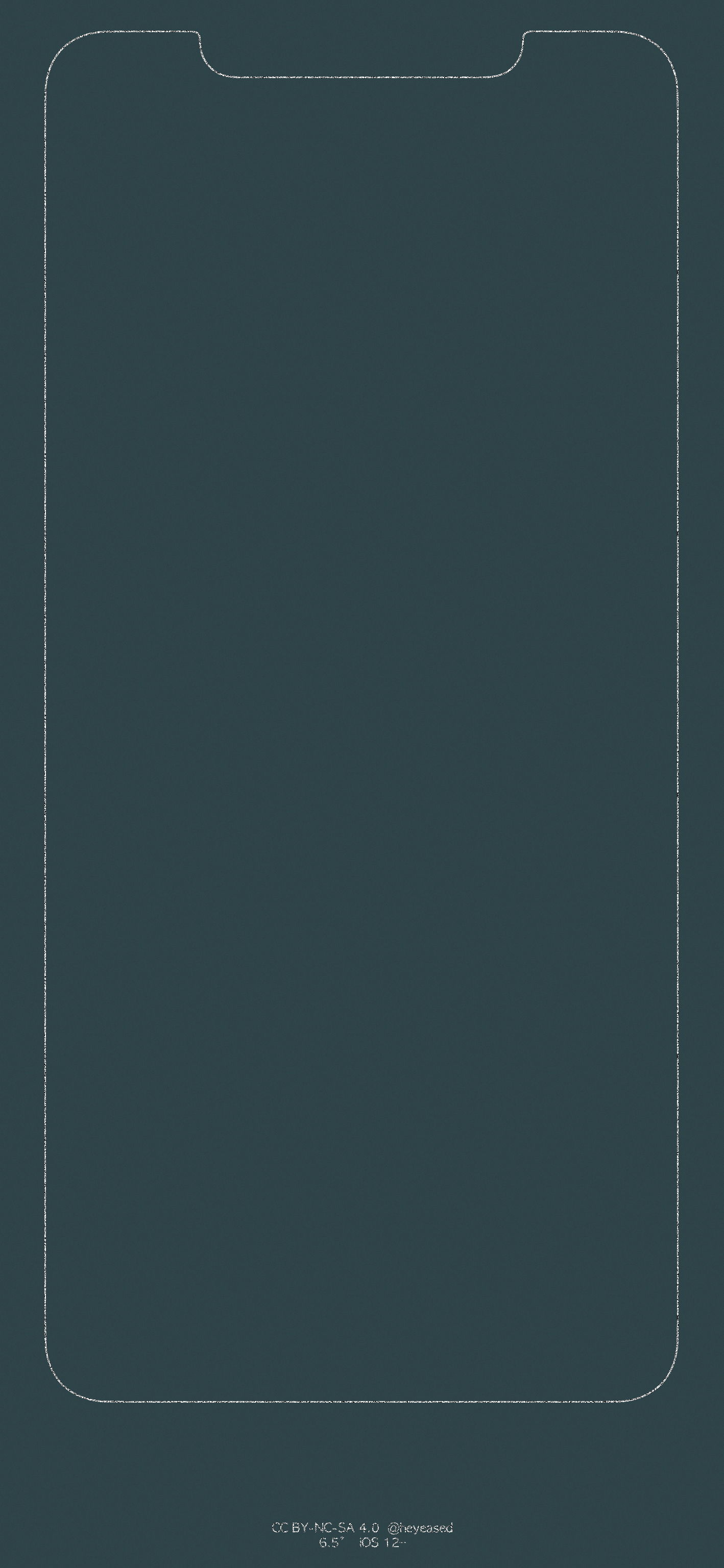 Iphone Xs Max边框发光壁纸大全苹果xs Max黑色发光边框壁纸 电脑百事网