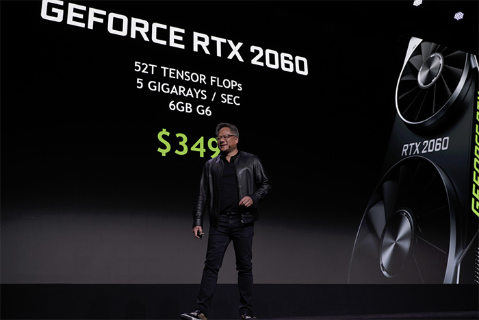 RTX2060显卡发布：最便宜光线追踪显卡来了 售价349美元