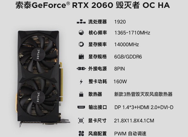 5500元i5-9400F搭RTX2060配置方案推荐 2019新中端甜品级游戏主机