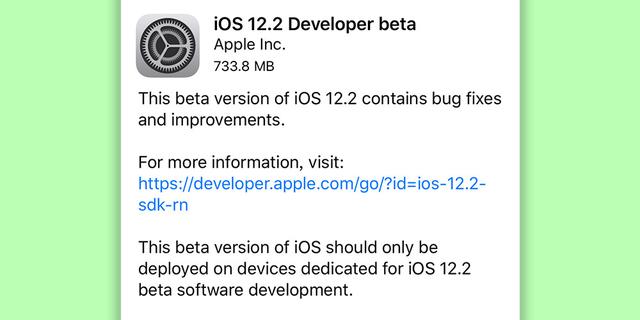 iOS12.2公测版更新了什么 iOS12.2公测1新特性与升降级方法