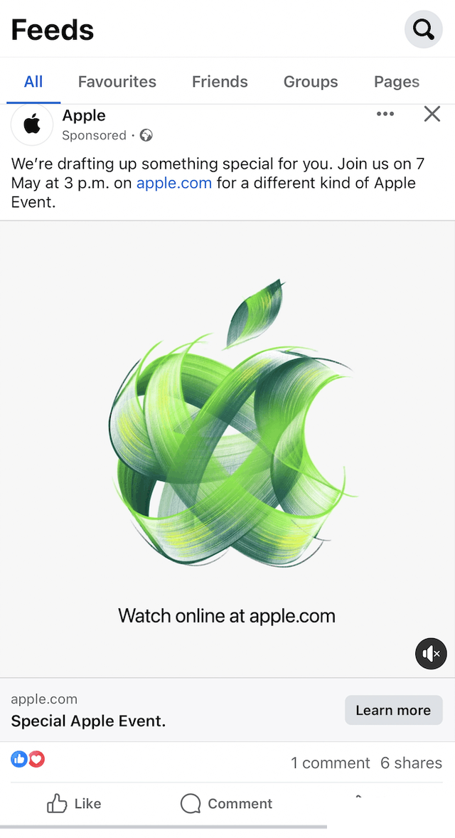 苹果表示 5 月 7 日的“放飞吧”发布活动将会是“一场不同_1
