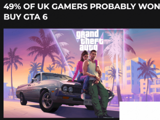  Do British players buy? The prospect of GTA6 sales is worrying
