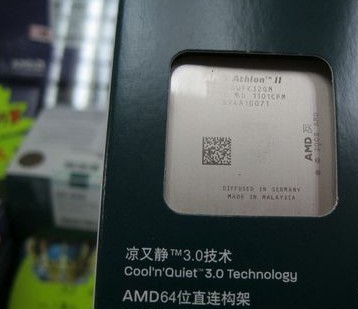 Athlon II X3 450处理器外观