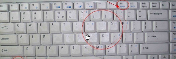 笔记本小键盘怎么开？笔记本数字小键盘切换按钮