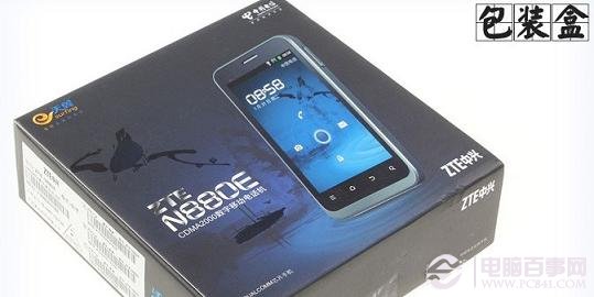 中兴N880E智能手机产品包装