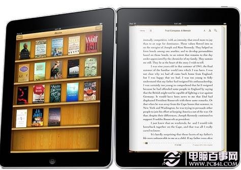 iPhone智能手机iBook电子书界面