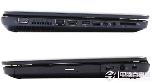 惠普g4-1103AX笔记本侧面扩展接口