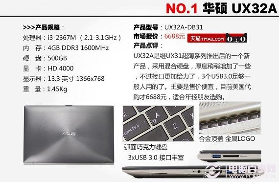 华硕UX32A超级本