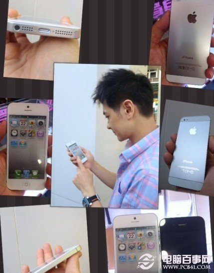 林志颖在微博展示iPhone5