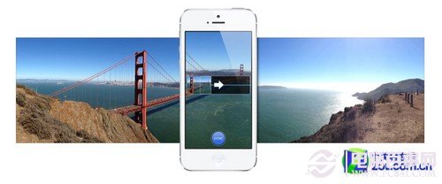 iPhone 5支持240度全景拍摄