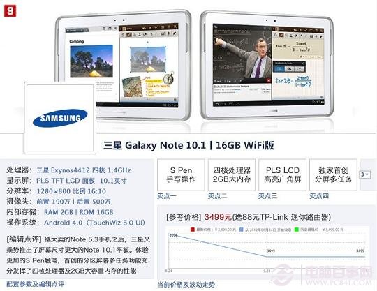 三星Galaxy Note 10.1