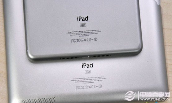 iPad Mini与iPad3外观对比