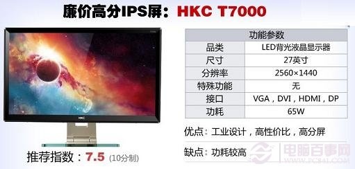 HKC T7000显示器