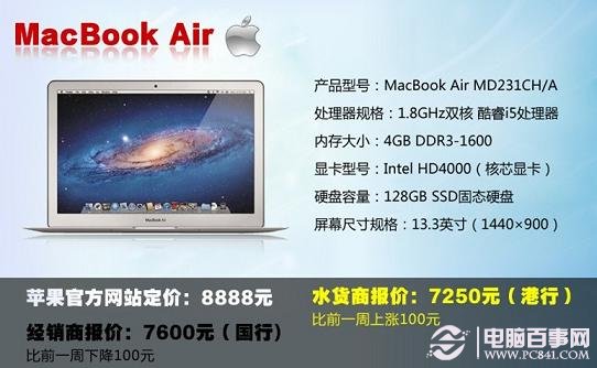 MacBook Pro MD231CH/A笔记本