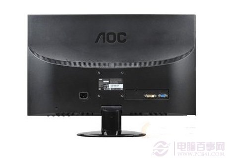 AOC i2352Ve显示器背面