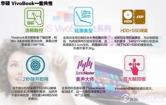 华硕Vivobook超级本优点特性