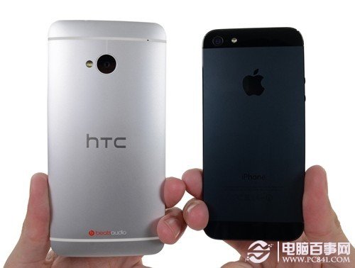 HTC One与iPhone 5外观对比