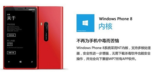 诺基亚Lumia 920搭载WP8系统