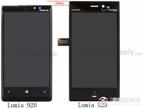 尚未发布已遭开卖 Lumia 928面板曝光 