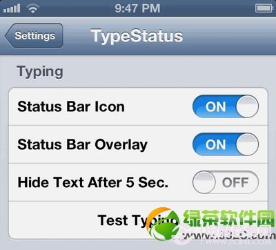 TypeStatus插件查看iphone imessage输入状态设置教程2