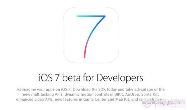 苹果新固件iOS7 beta上手使用图文评测教程1