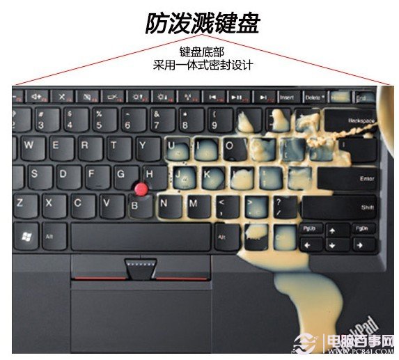 ThinkPad E430C笔记本键盘亮点