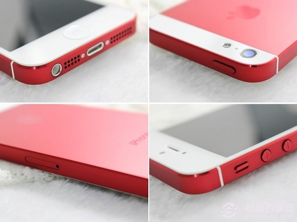 iPhone5红色版细节外观