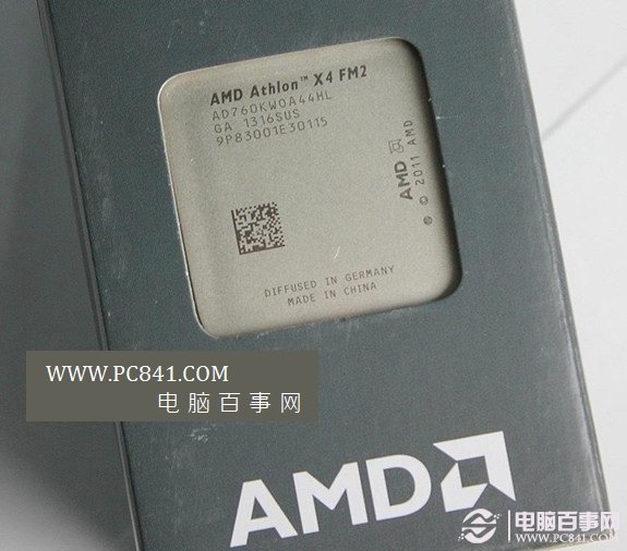 AMD X4 760K处理器外观