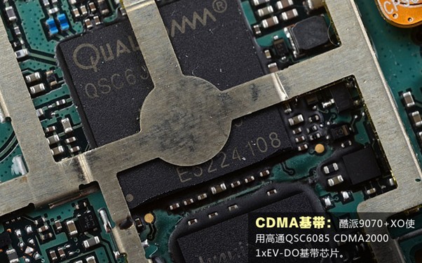 酷派9070+XO网络基带芯片