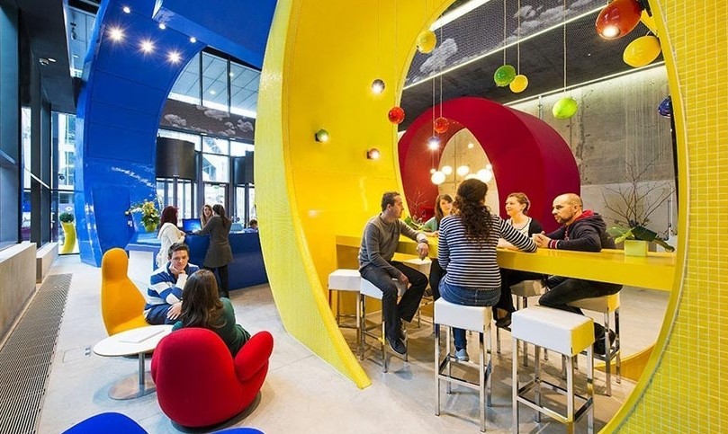 谷歌欧洲总部办公环境揭秘：屌丝一辈子梦想的办公室(5/24)