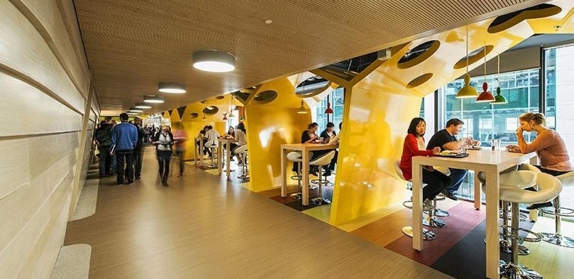 谷歌欧洲总部办公环境揭秘：屌丝一辈子梦想的办公室(9/24)