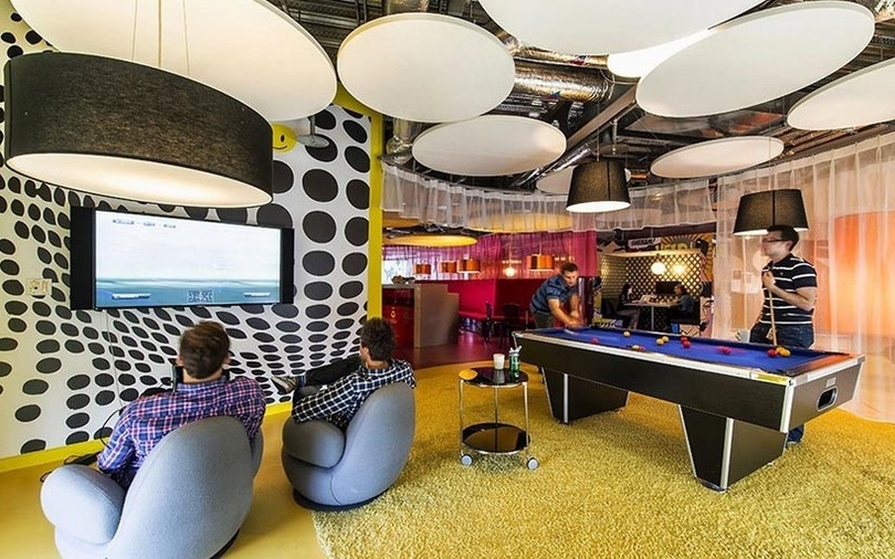 谷歌欧洲总部办公环境揭秘：屌丝一辈子梦想的办公室_11