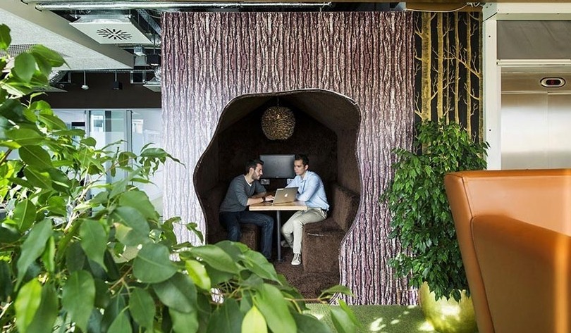 谷歌欧洲总部办公环境揭秘：屌丝一辈子梦想的办公室(13/24)