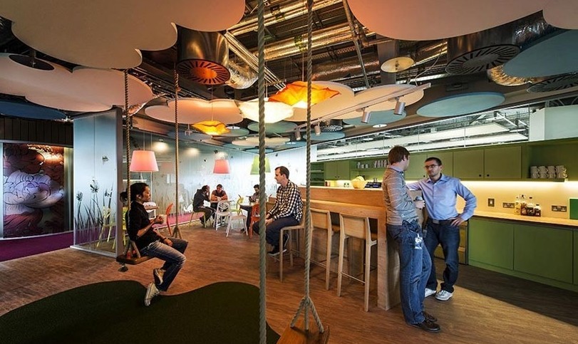 谷歌欧洲总部办公环境揭秘：屌丝一辈子梦想的办公室_17