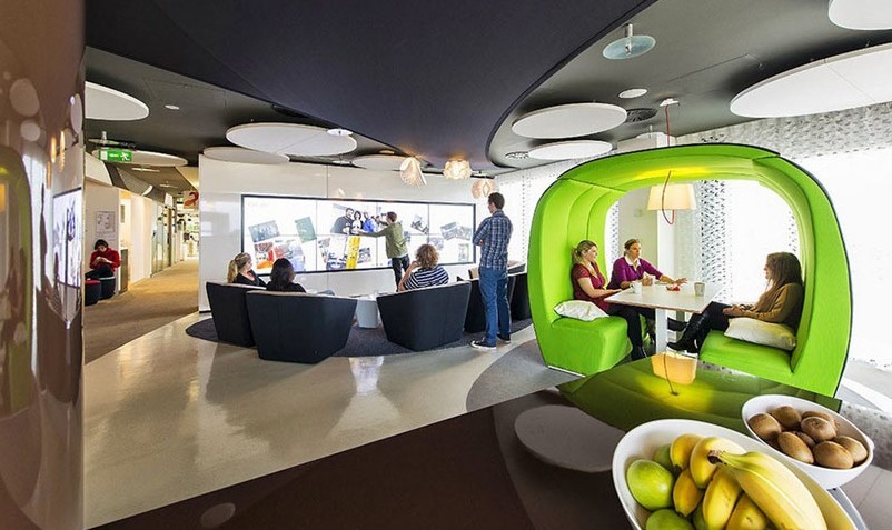 谷歌欧洲总部办公环境揭秘：屌丝一辈子梦想的办公室(18/24)