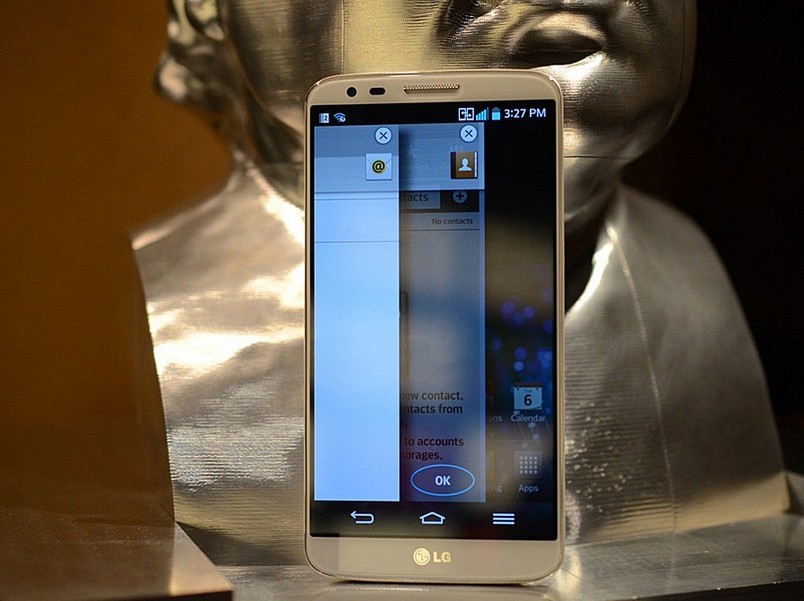 2.65mm窄边框!LG Optimus G2真机图赏(13/17)