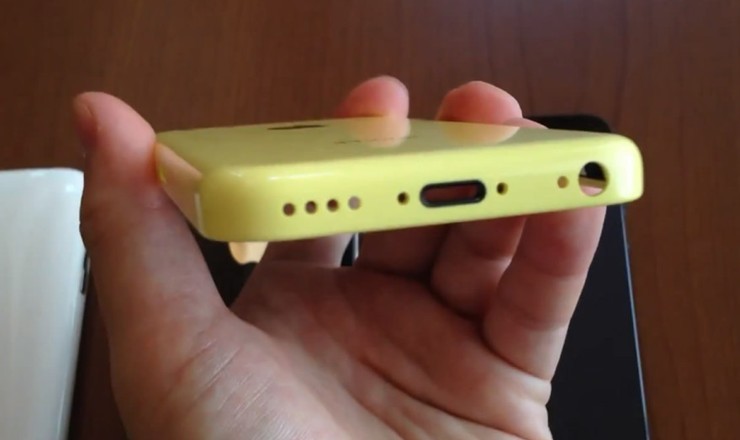 多彩塑料外壳 黄色版iPhone 5C图集欣赏(4/9)