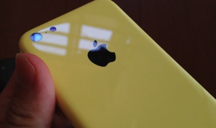 多彩塑料外壳 黄色版iPhone 5C图集欣赏(6/9)