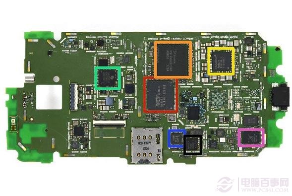 MOTO X内部主板核心芯片一览