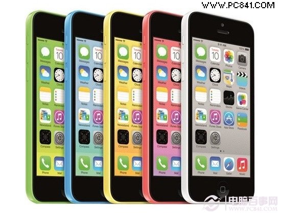 iPhone 5C靓丽多彩外观 百事网