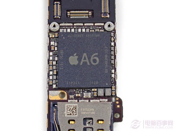 iPhone 5c依旧采用A6处理器特写